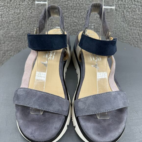 Softwaves Women's Suede Platform Sandal Calipa 02 Size 38, US 7.5-8 - Picture 6 of 15